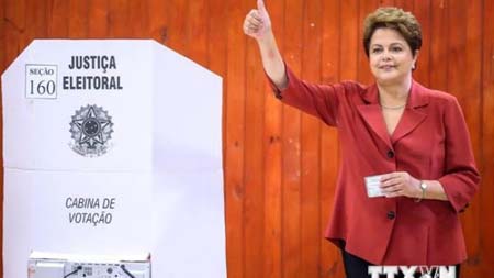 Với thắng lợi của đảng PT, bà Rousseff có thể tiếp tục mở rộng những thành tựu to lớn trong phát triển kinh tế-xã hội Brazil.